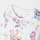 Cool Club, Pijama pentru fete, ecru, imprimeu My Little Pony
