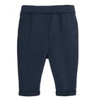 Cool Club, Set pentru baieti, body cu maneca lunga, pantaloni trening, albastru, bleumarin