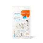 BabyOno, set protectie priza cu adeziv si capac rotativ, 6 buc.