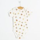 Cool Club, Body cu maneca scurta pentru bebelusi, mix de culori, set 5 buc.