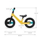 Kinderkraft, GoSwift, bicicleta fara pedale, galben