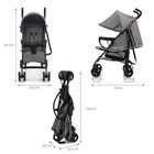 Kinderkraft, Tik, carucior umbrela, Stone Grey