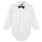 Cool Club, Set pentru baieti, Body cu maneca lunga, Papion, Vesta, Pantaloni din material textil, mix de culori