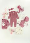 Cool Club, Set pentru fete, Pijama tip salopeta, Bentita, roz