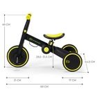 Kinderkraft, 4Trike, tricicleta, negru