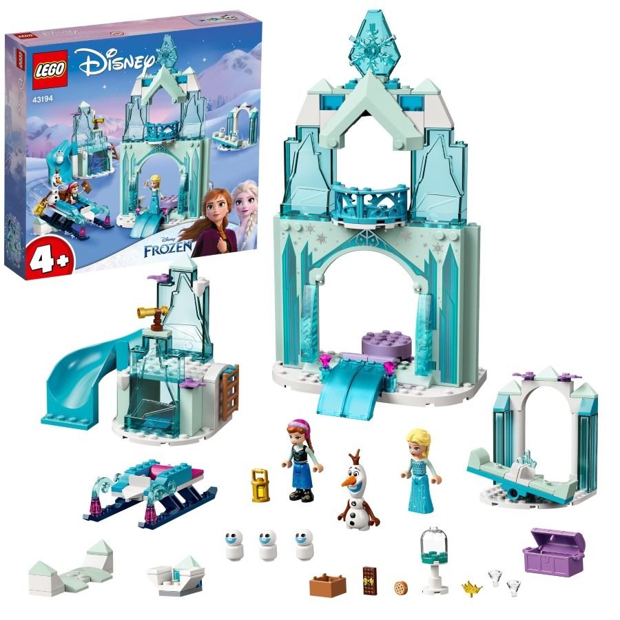 lego frozen castelul de gheata