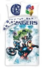 Avengers, set lenjerie de pat single, 140-200 cm + 70-90 cm