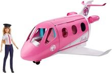 Barbie, Dreamhouse Adventures, Avion de vis, set de joaca cu papusa