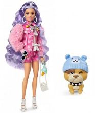 Barbie, Extra Fashion, papusa si figurina #6