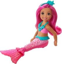 Barbie, Sirena Chelsea, mini papusa #1