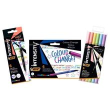Bic, Intensity Bundle Color Change + Intensity High + Pastel Dual Tip, marker evidentiator si markere