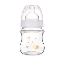 Canpol babies, EasyStart, Newborn baby, biberon cu gatul larg, 120 ml, bej, 0m+