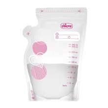 Chicco, pungi pentru stocarea laptelui matern, 250 ml, 30 buc.