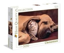 Clementoni, High Quality, Cuddles, puzzle, 500 piese