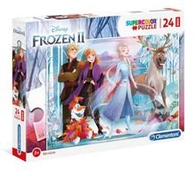 Clementoni, Maxi Super Color, Frozen 2, puzzle, 24 piese