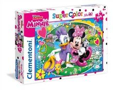 Clementoni, Maxi Super Color, Minnie Happy Helpers, puzzle, 104 piese