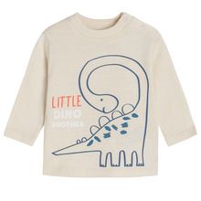 Cool Club, Bluza cu maneca lunga pentru baieti, bej deschis