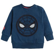 Cool Club, Bluza cu maneca lunga pentru baieti, bleumarin, imprimeu Spider-Man