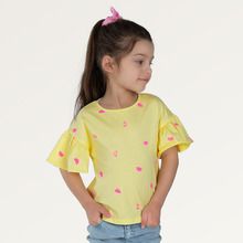 Cool Club, Bluza cu maneca scurta pentru fete, galben
