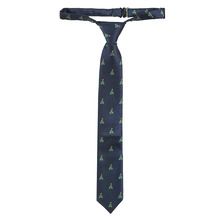 Cool Club, Cravata pentru baieti, bleumarin, imprimeu de Craciun