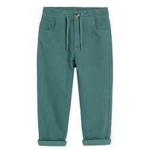 Cool Club, Pantaloni din material textil pentru baieti, culoare verde