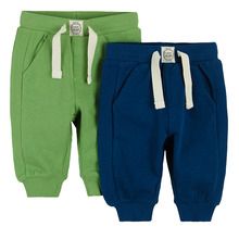Cool Club, Pantaloni trening pentru baieti, verde, bleumarin, set 2 buc.