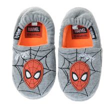 Cool Club, Papuci de casa pentru baieti, gri deschis, imprimeu Spider-Man