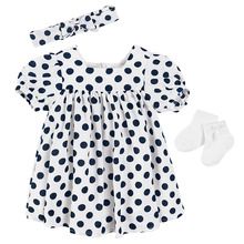 Cool Club, Set pentru fete, Rochie cu maneca scurta pentru fete, Sosete, Bentita, mix