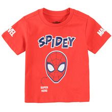 Cool Club, Tricou pentru baieti, rosu, imprimeu Spider-Man