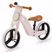 Kinderkraft, Uniq, bicicleta fara pedale din lemn, roz
