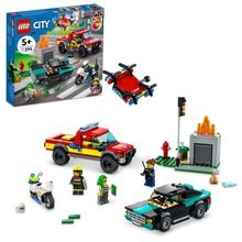 LEGO City, Stingere de incendiu si urmarire politista, 60319