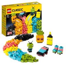 LEGO Classic, Distractie creativa cu neoane, 11027