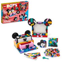 LEGO DOTS, Caseta Mickey Mouse si Minnie Mouse pentru proiecte scolare, 41964