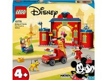 LEGO Mickey & Friends, Statia si camionul de pompieri ale lui Mickey si prietenilor sai, 10776
