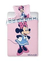 Minnie Mouse, set lenjerie de pat single, 100-135 cm