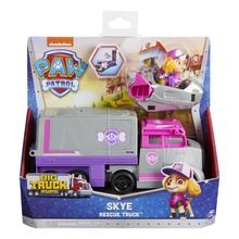 Paw Patrol, Big Truck Pups, Rescue Truck, Skye, vehicul cu figurina