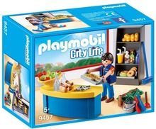 Playmobil, City Life, Ingrijitor si chiosc, 9457