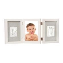 Smiki, Rama foto tripla cu amprenta bebe, 52 cm