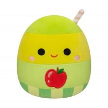 Squishmallows, Jean Apple Juice Box, jucarie de plus, 19 cm