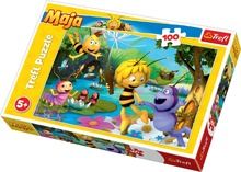 Trefl, Albinuta Maya, Albinuta Maya si prietenii, puzzle, 100 piese