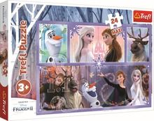 Trefl, Frozen 2,Maxi, O lume plina de magie, puzzle, 24 piese