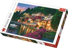 Trefl, Lacul Como, Italia, puzzle, 500 piese