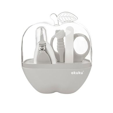 Akuku, Apple Case, setul pentru ingrijire, gri