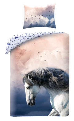 Animals, set lenjerie de pat single, 140-200 cm