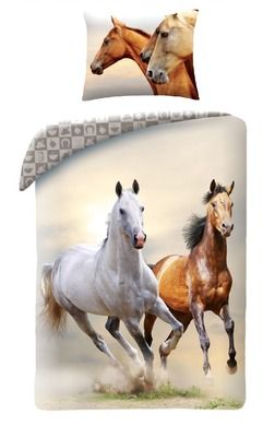 Animals, set lenjerie de pat single, 140-200 cm