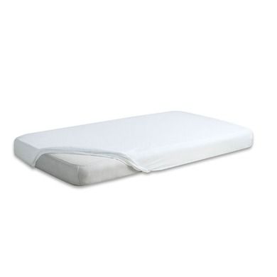 BabyMatex, foaie montata jersey, 80-160 cm, alb