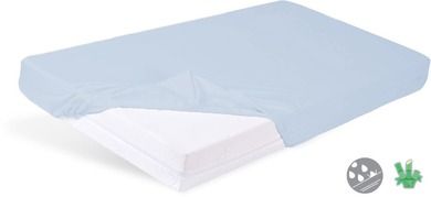 BabyMatex, pad igienic, foaie din bambus impermeabila, 80-160 cm, albastru