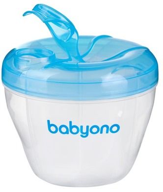 BabyOno, recipient compartimentat lapte praf, 4 portii