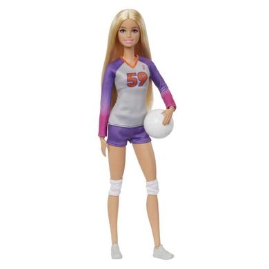 Barbie, Made to Move, Jucator de volei, papusa si accesorii