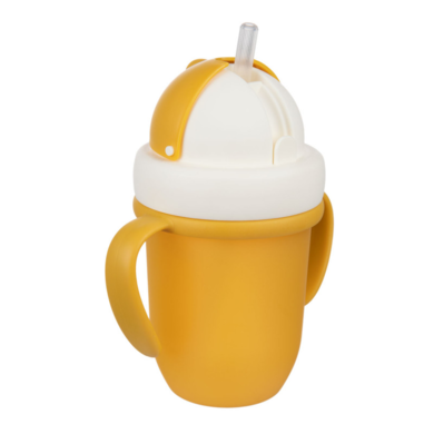 Canpol babies, canita cu pai, galben, 210 ml